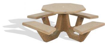 OPT-40 - Octagon Picnic Table
